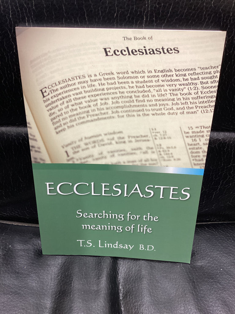 Ecclesiastes: Searching For the Meaning of Life (Used Copy)