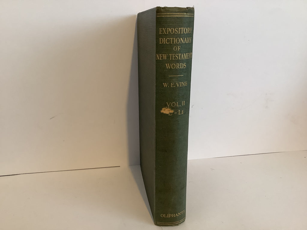Expository Dictionary of New Testament Words (Volume 2) (John Gowan Collection)