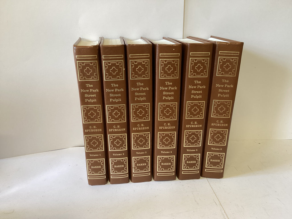 The New Park Street Pulpit 6 Volume Set  (John Gowan Collection)