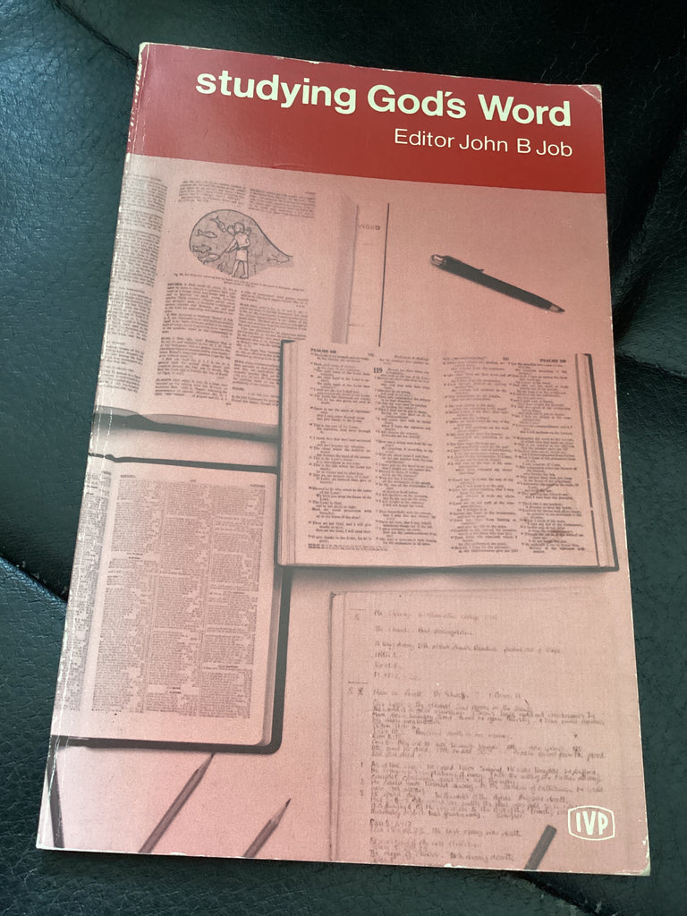 Studying God's Word (Used Copy)