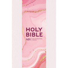 NIV Larger Print Personal Pastel Pink