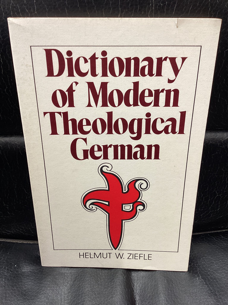 Dictionary of Modern Theological German (Used Copy)