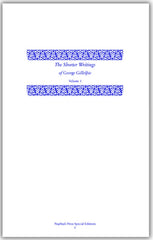 The Shorter Writings of George Gillespie - Volume 1