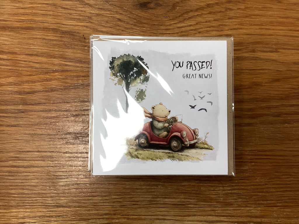 You Passed! Great News!