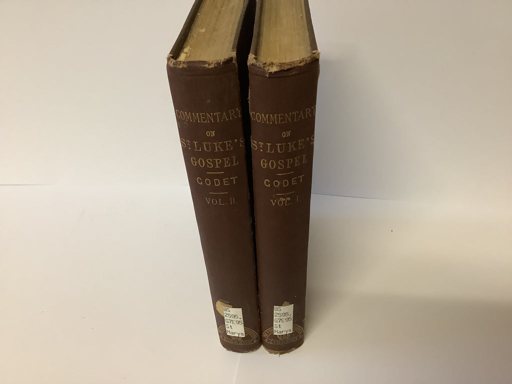 Commentary on St. Luke’s Gospel Vol 1&2 (John Gowan Collection)