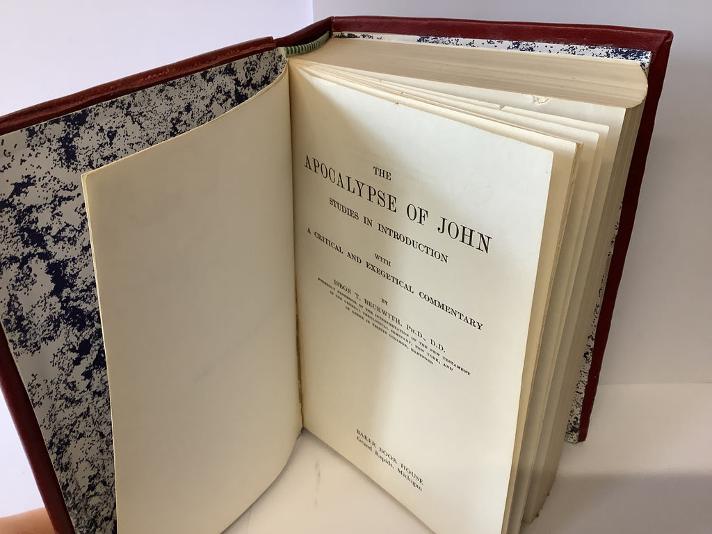The Apocalypse of John Studies in Introduction with a Critical and Exegetical Commentary (John Gowan Collection)