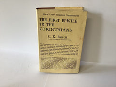 The First Epistle to the Corinthians (Black’s New Testament Commentaries) (John Gowan Collection)