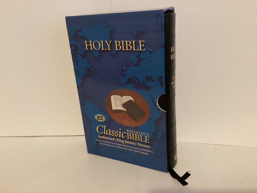 Authorised King James Version Reference Bible (Black Calfskin Leather) (John Gowan Collection)