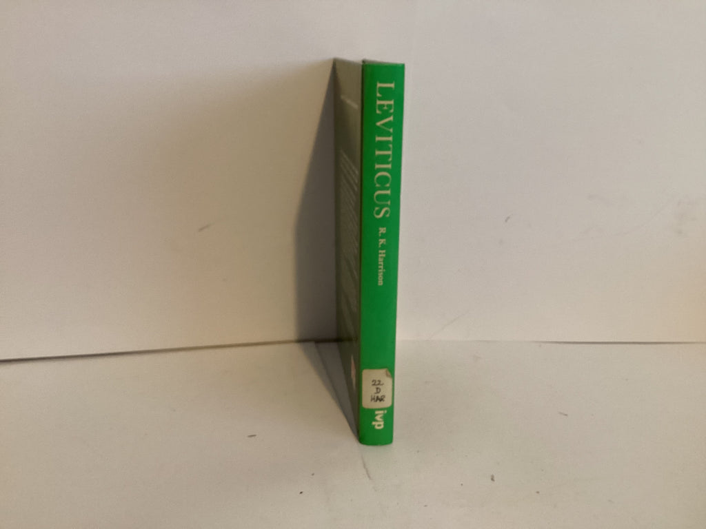 Leviticus: An Introduction and Commentary (John Gowan Collection)