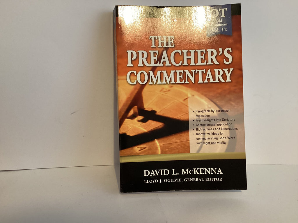 The Preachers Commentary: Job (Volume 12) (John Gowan Collection)