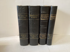 The Works of Richard Hooker 4 Volumes (The John Gowan Collection)