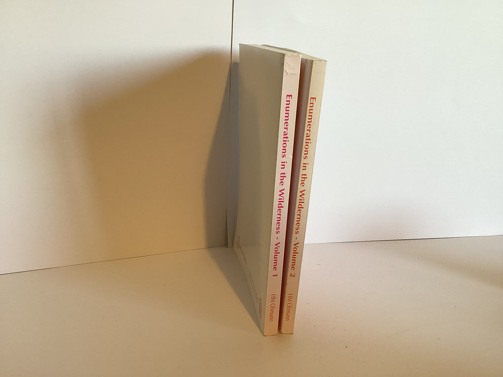 Enumerations in the Wilderness: Numbers (2 Volume Set) (John Gowan Collection)