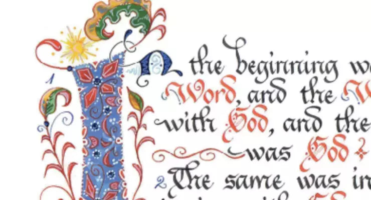 The Gospel of Saint John - Calligraphic Edition