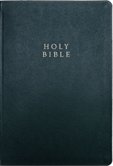 KJV Reformation Heritage Study Bible - Black, Calfskin Leather