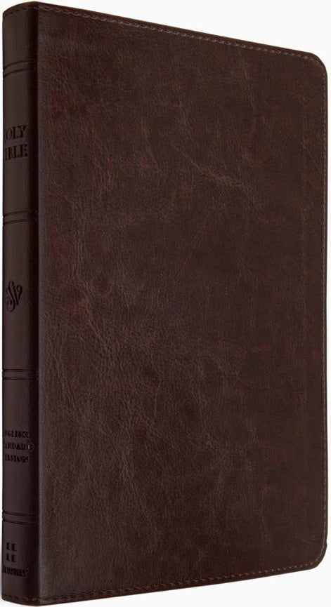 ESV Thinline Bible - TruTone, Espresso