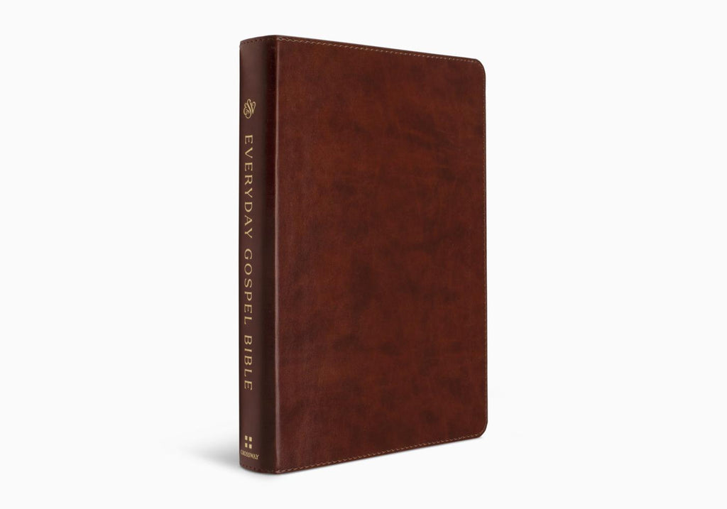 ESV Everyday Gospel Bible: Connecting Scripture to All of Life (TruTone, Chestnut)