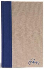 KJV SPURGEON STUDY BIBLE NAVY/TAN CLOTH-OVER-BOARD