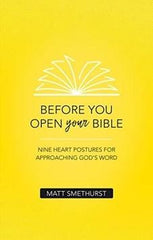 Before You Open Your Bible