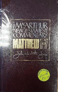 Matthew 1-7 MacArthur New Testament Commentary