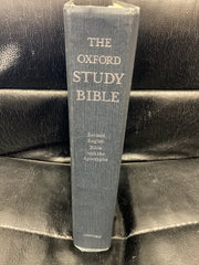 The Oxford Study Bible: Revised English Bible With the Apocrypha (Used Copy)