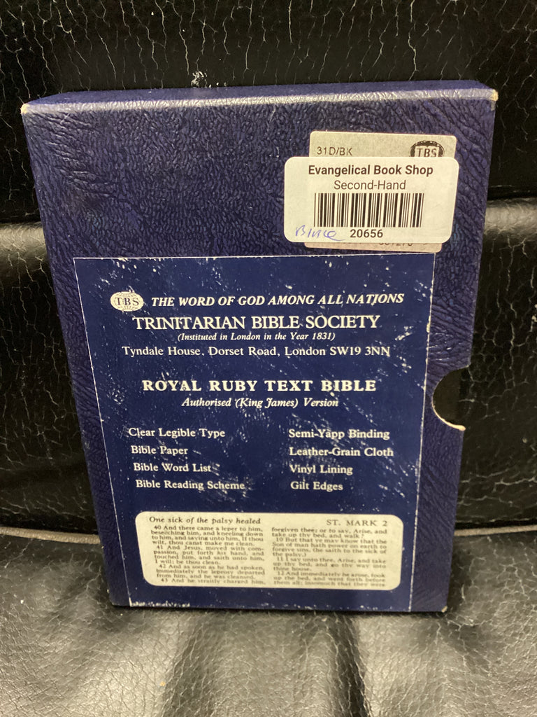 The Holy Bible; King James Version (Used Copy)