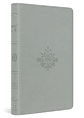 ESV Large Print Value Thinline Bible (TruTone, River Stone, Branch Design)