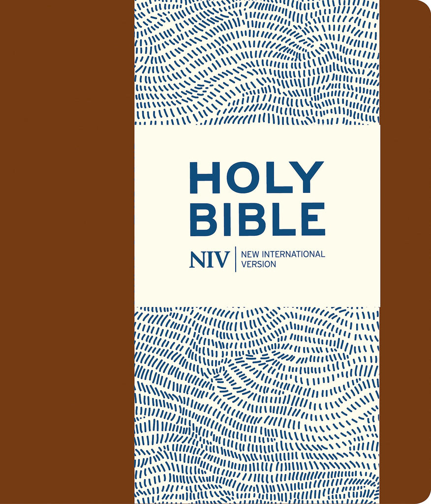 NIV Holy Bible - Journaling Bible brown