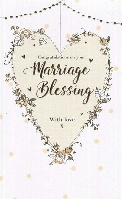 Marriage Blessing