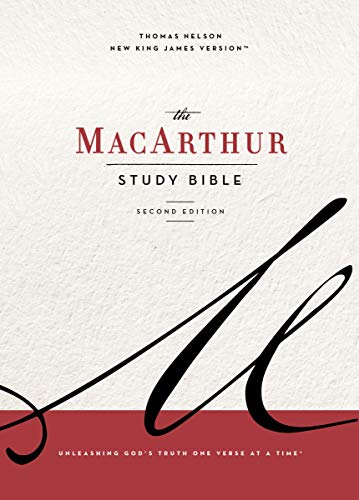The NKJV, MacArthur Study Bible, 2nd Edition, Cloth over Board, Blue, Comfort Print: Unleashing God's Truth One Verse at a Time