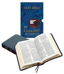 KJV Classic Reference Bible (calfskin) - Black