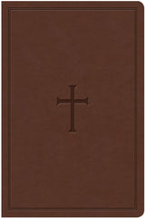 KJV Personal Size Study Bible - Brown, Leathertouch