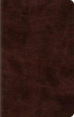 ESV Thinline Bible - TruTone, Espresso