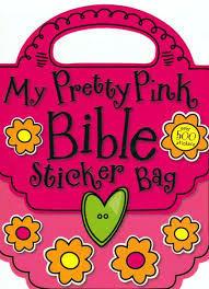 My Pretty Pink Bible Sticker Bag