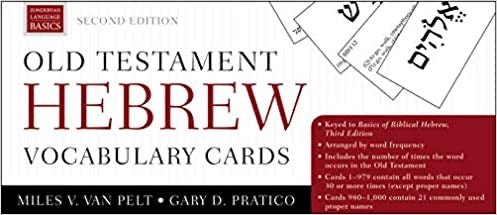 Old Testament Hebrew Vocabulary Cards