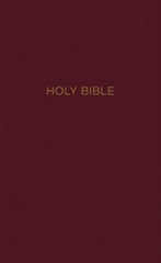 NKJV Gift & Award Bible - Burgundy, Red Letter
